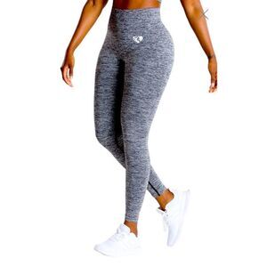 Women’s Best Move Seamless Leggings Grey Marl Small NWT